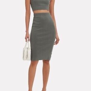 NSF Ribbed Lyla Tube Skirt